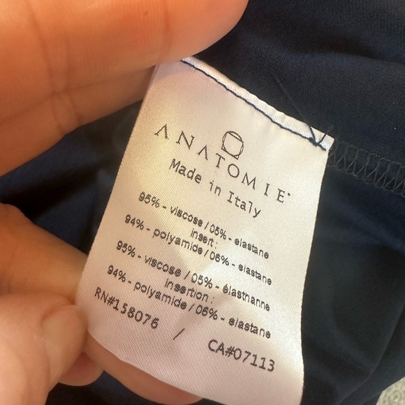 ANATOMIE Taya Women's Racerback Tank Maxi Dress Navy NWT (Size M) - Picture 10 of 12